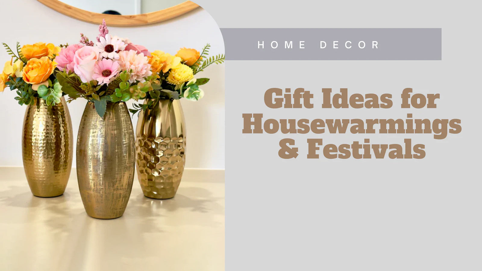 Unique Indian Home Decor Gift Ideas for Housewarmings & Festivals