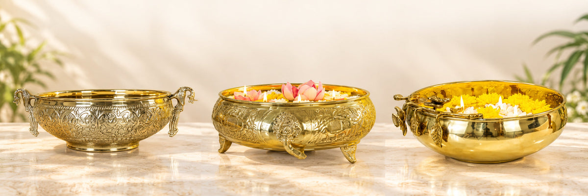 Elegant Brass Urlis