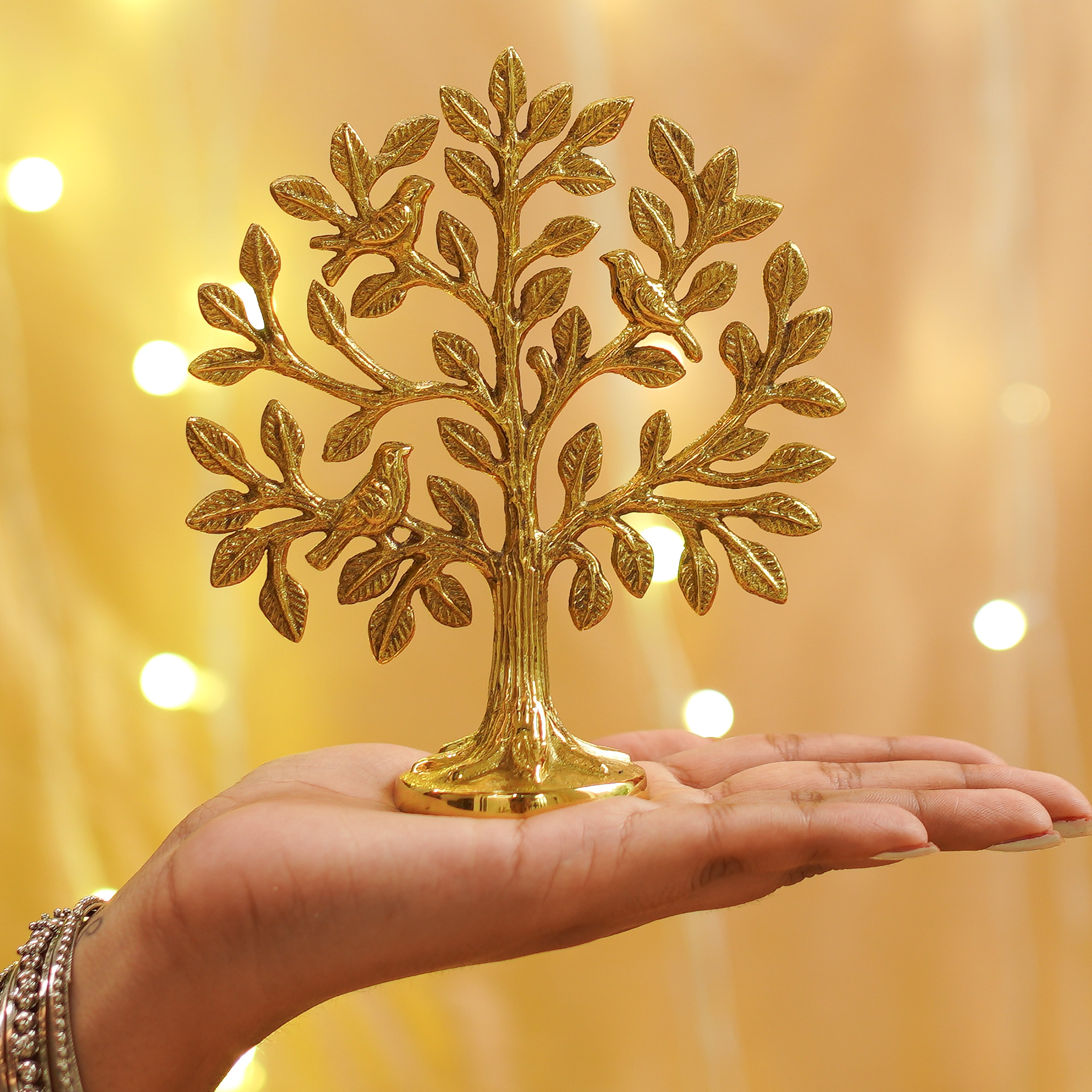 Brass Kalpvriksh With Birds