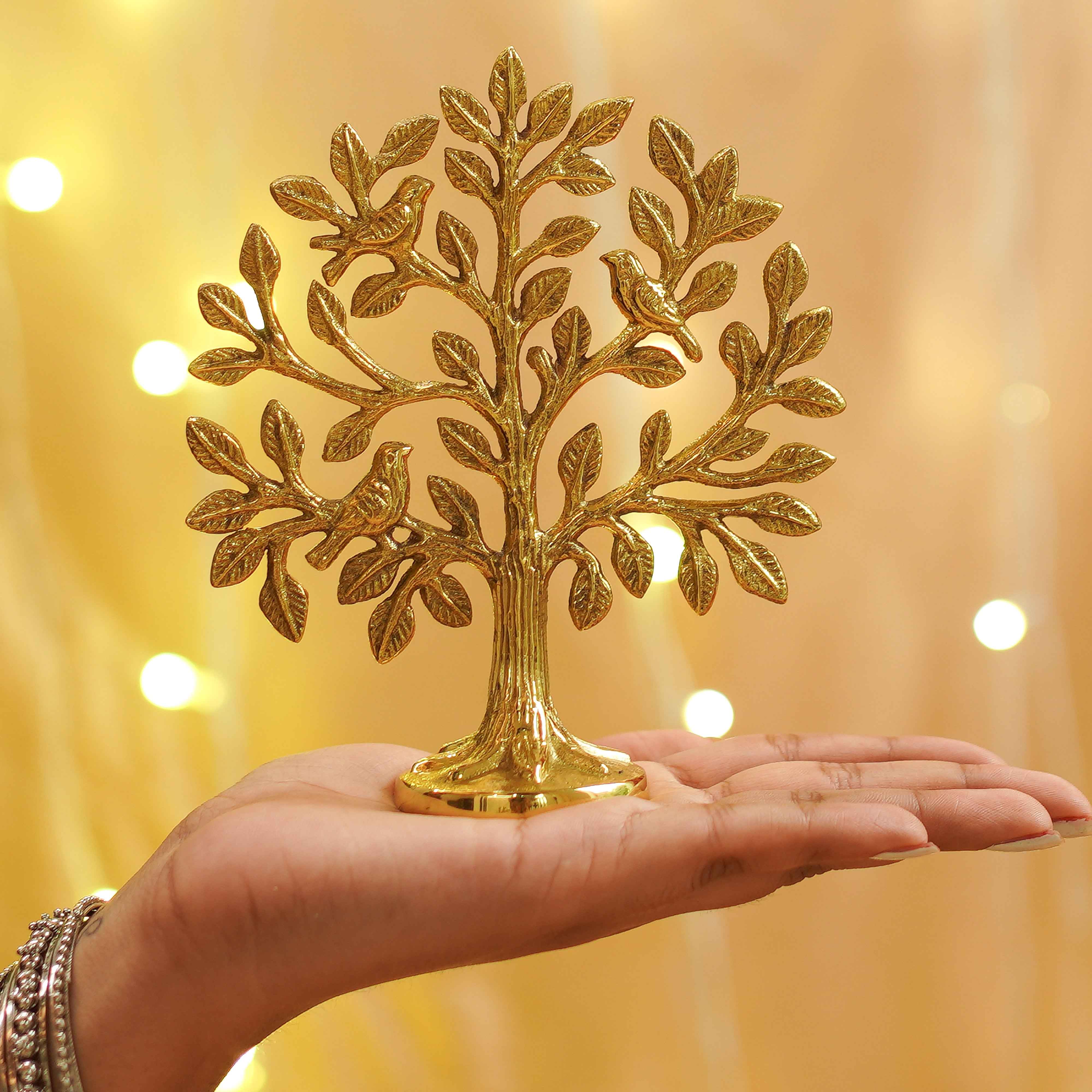 Brass Kalpvriksh With Birds
