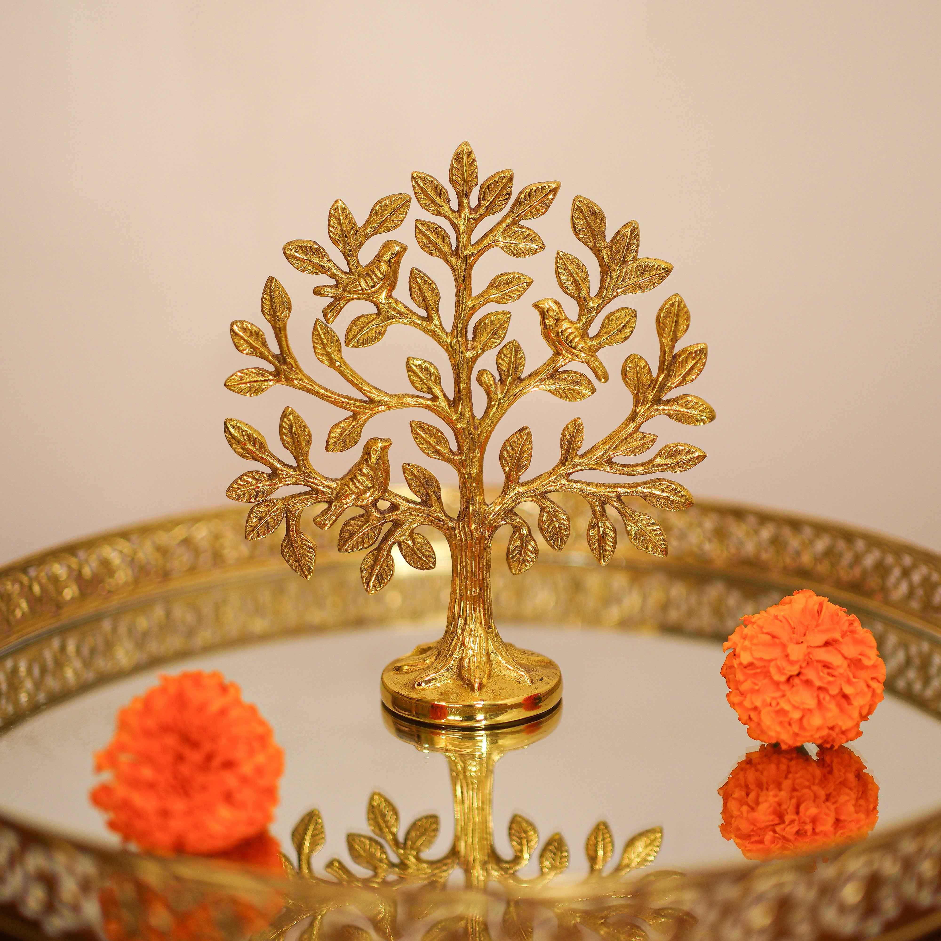 Brass Kalpvriksh With Birds