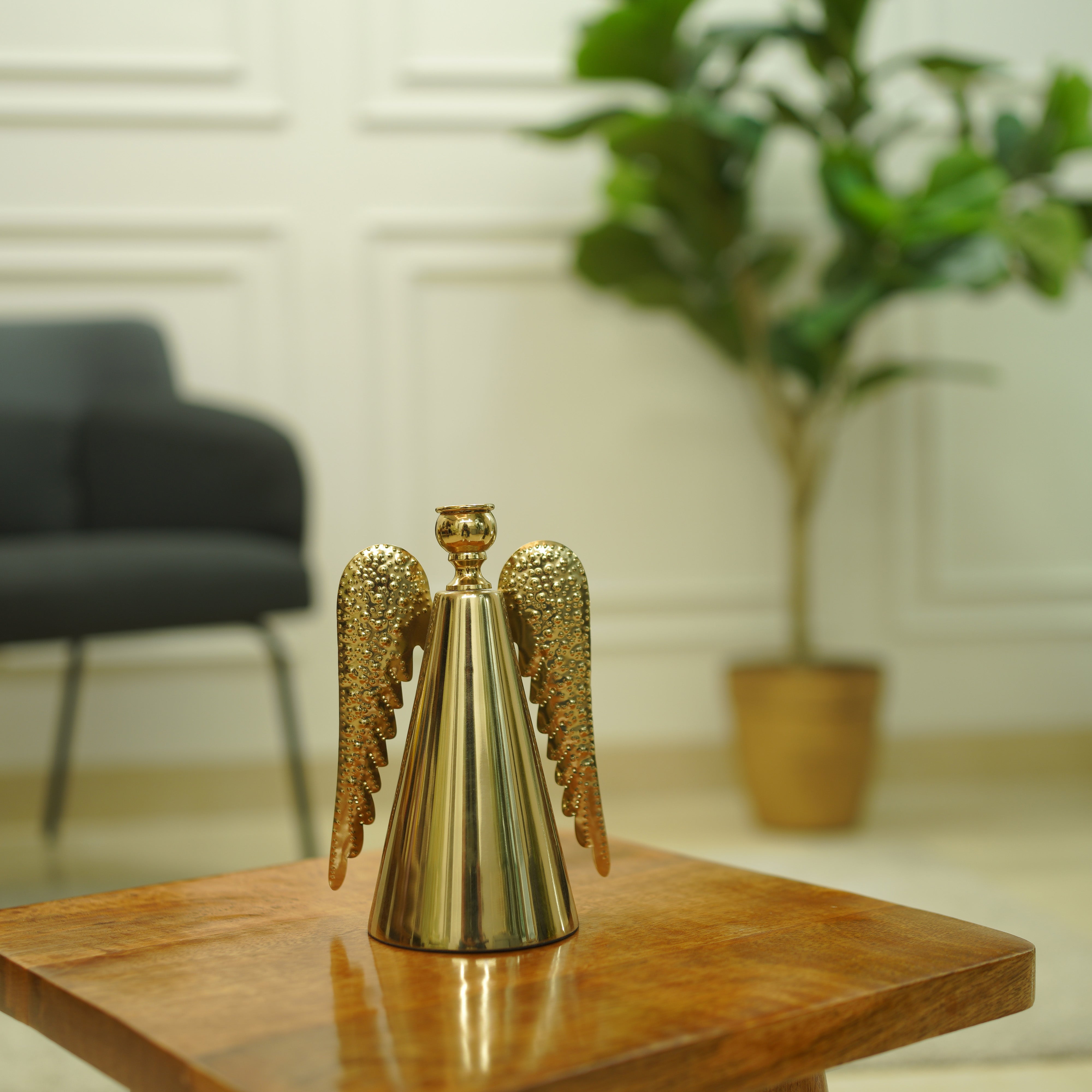 Metal Angel Table Decor