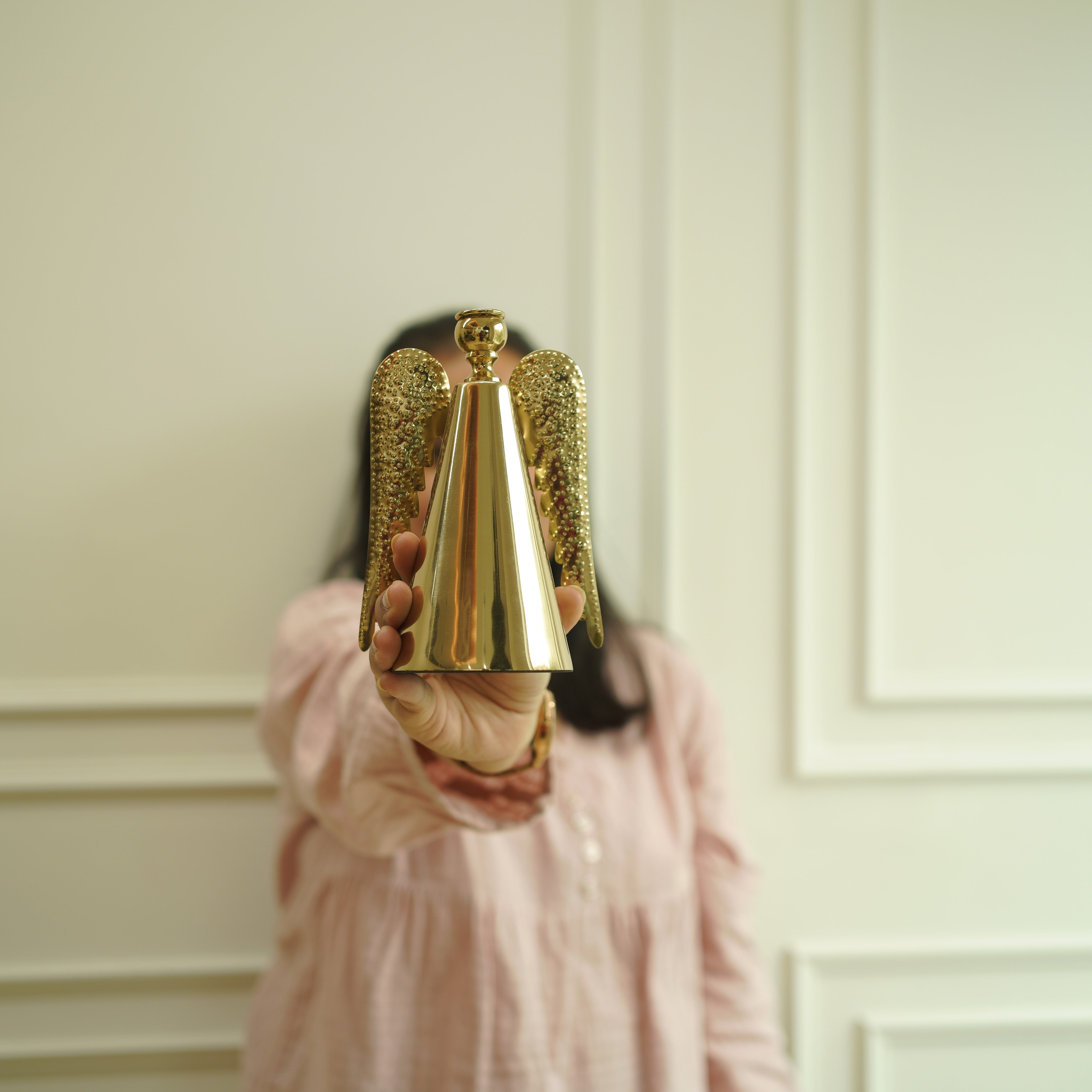 Metal Angel Table Decor