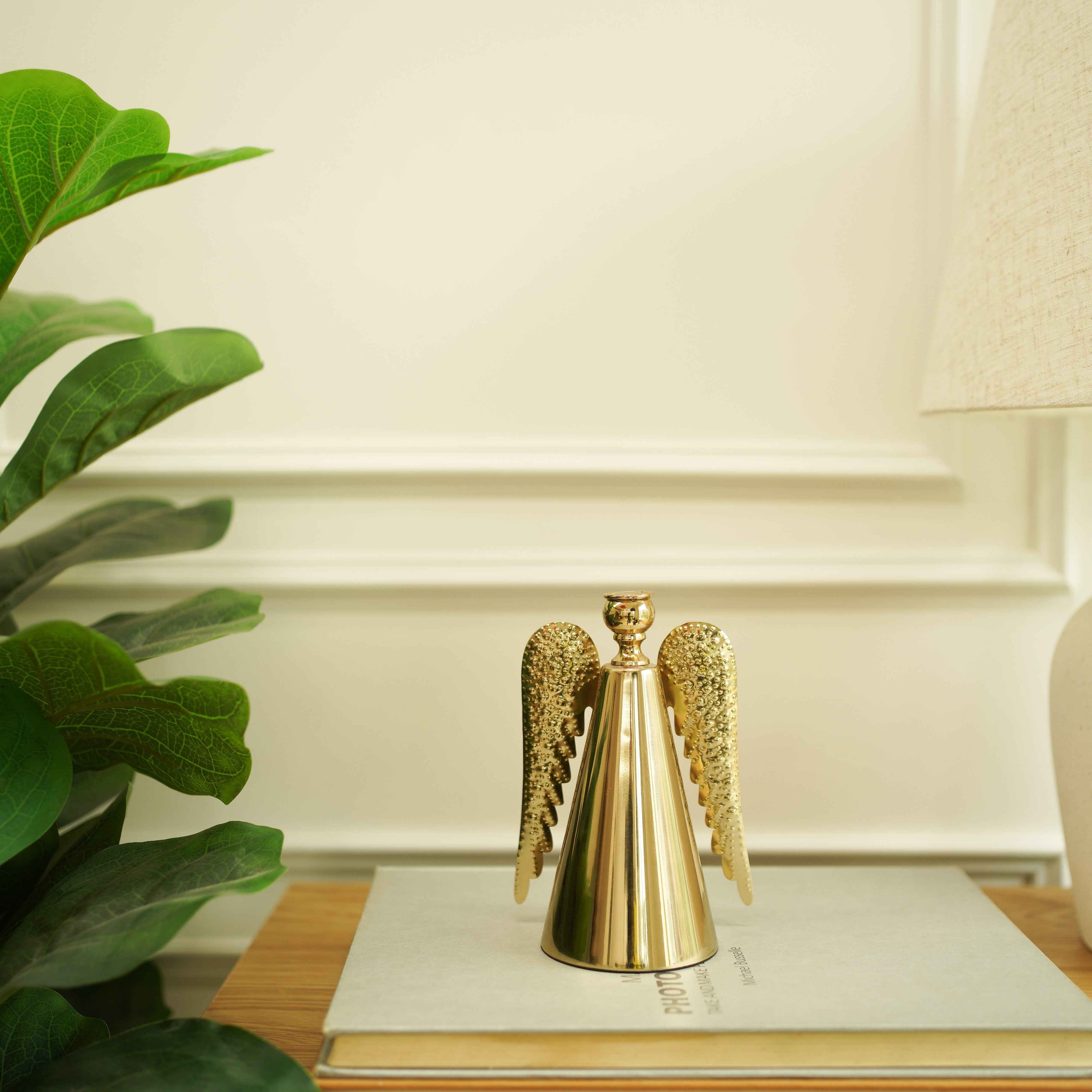 Metal Angel Table Decor