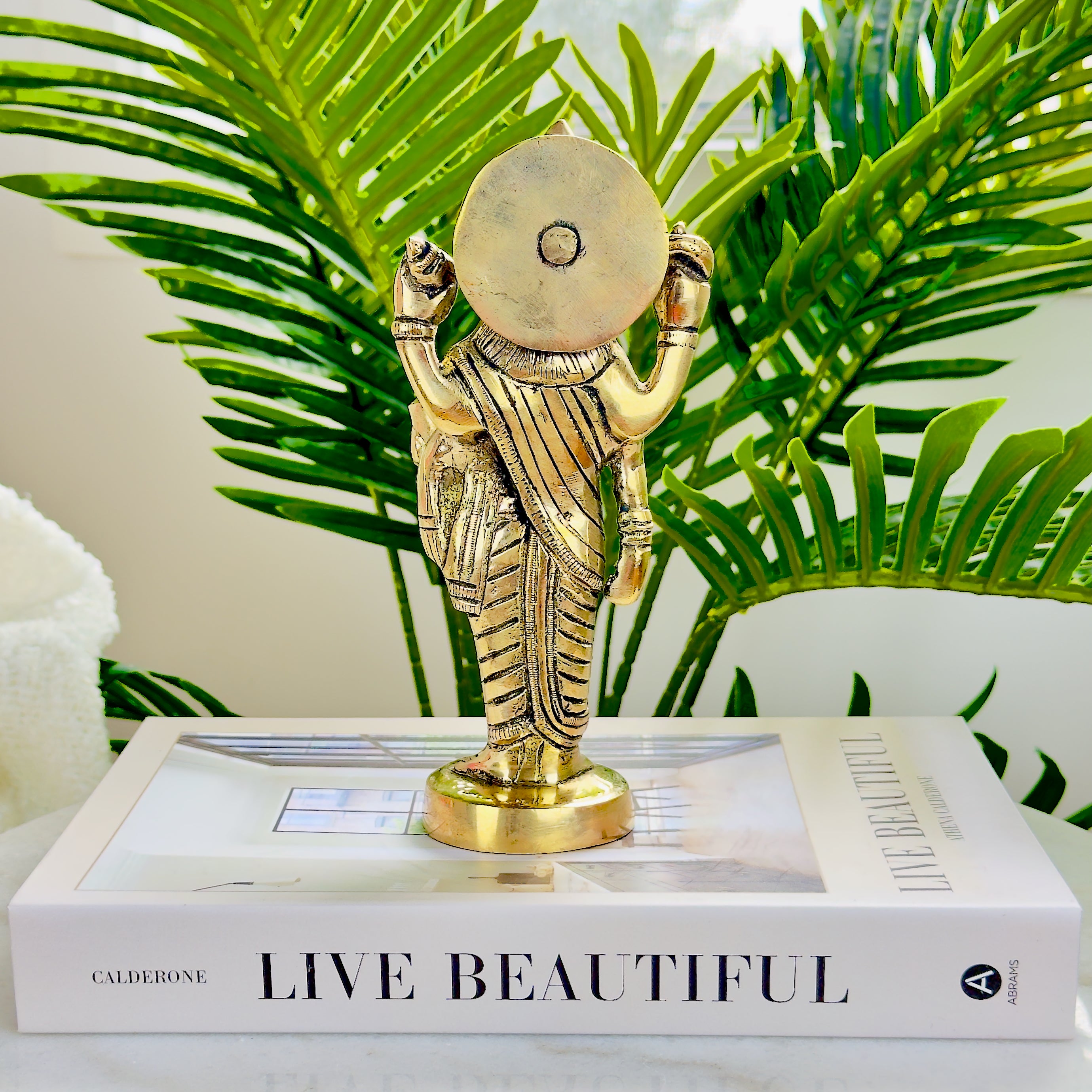 Brass Dhanvantri Idol