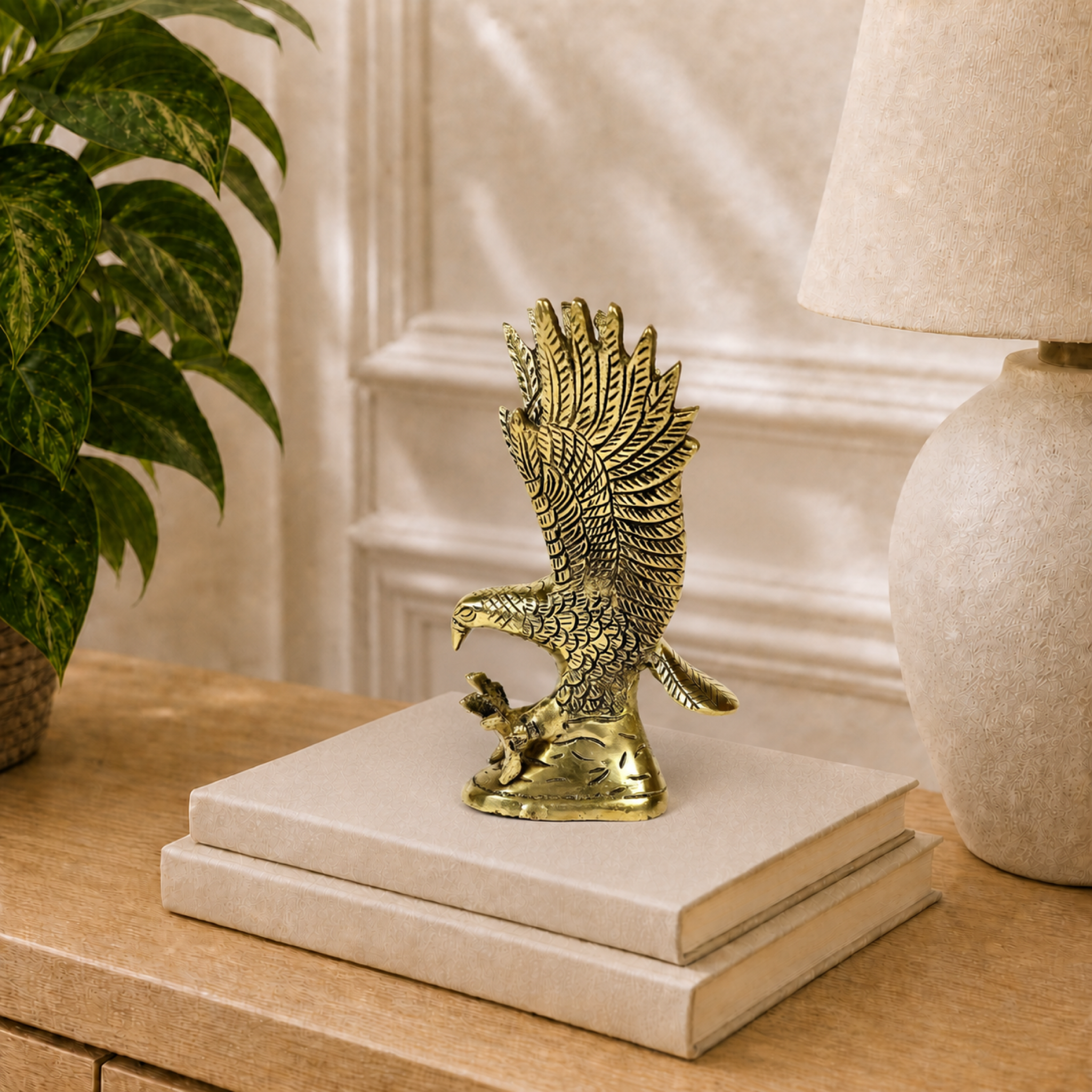 Brass eagle figurine – Vastu decor for strength and prosperity