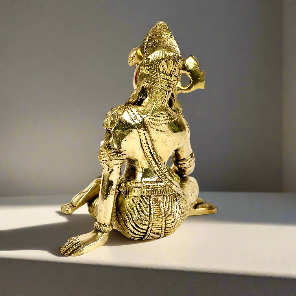 Brass Indra Dev Idol