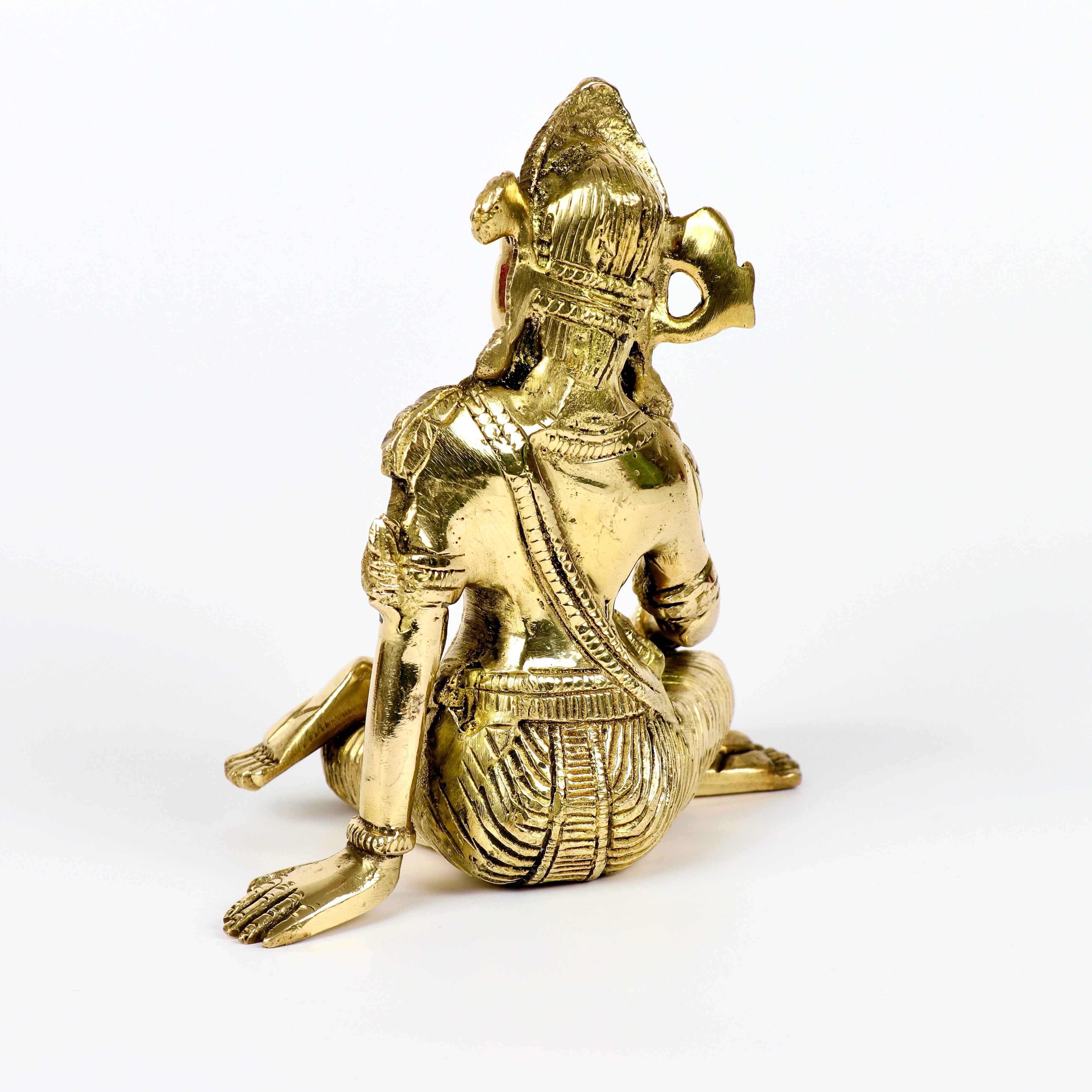 Brass Indra Dev Idol