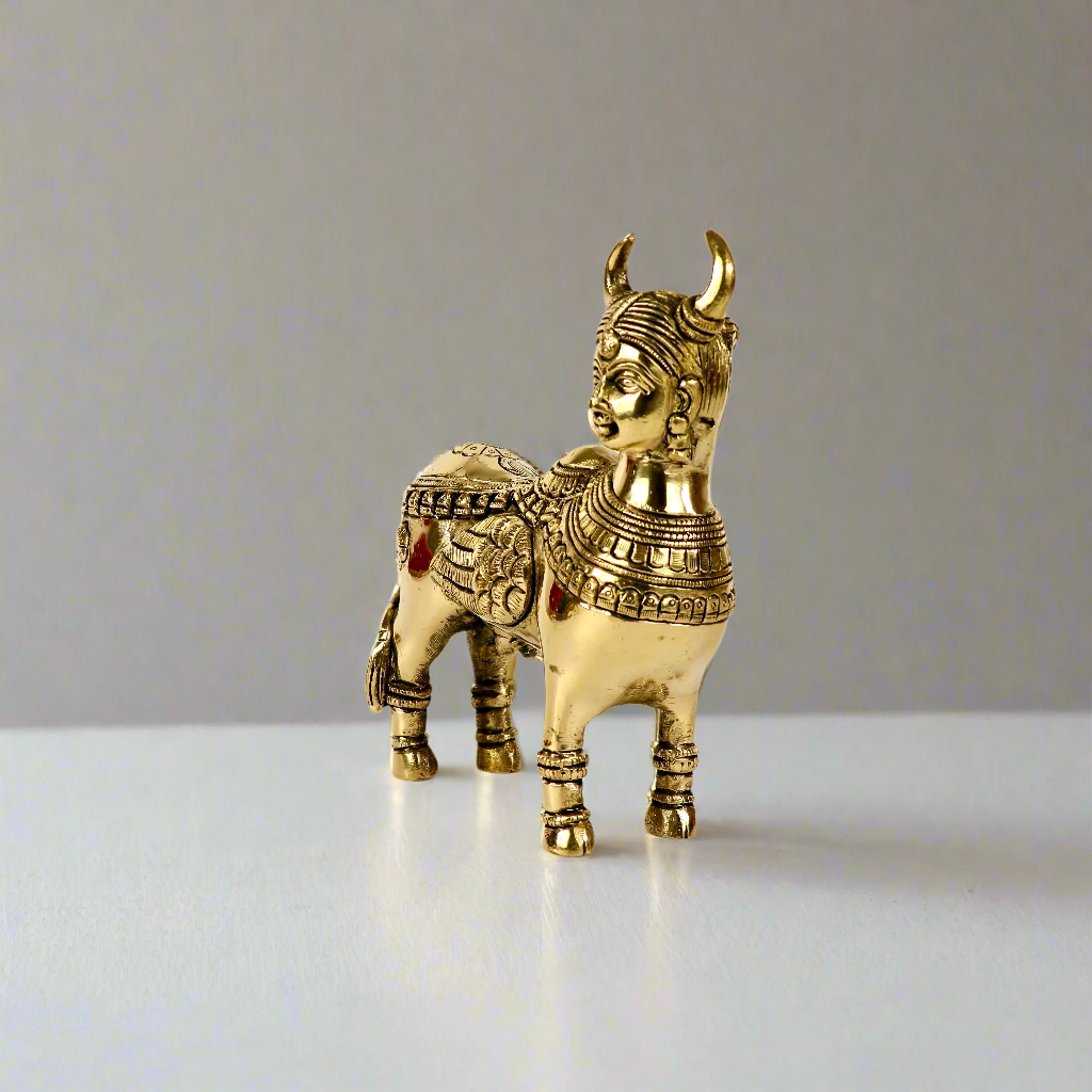 Brass Kamdhenu Cow