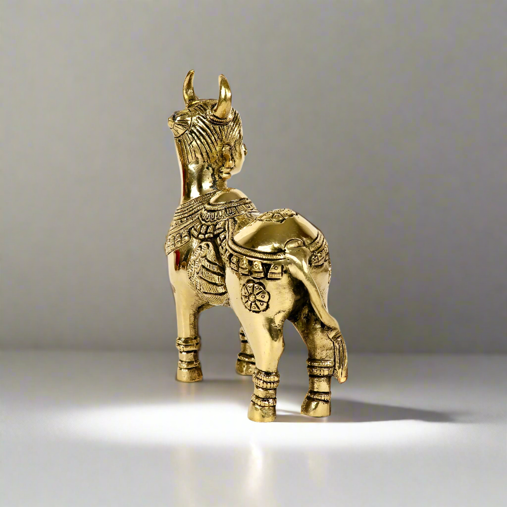 Brass Kamdhenu Cow
