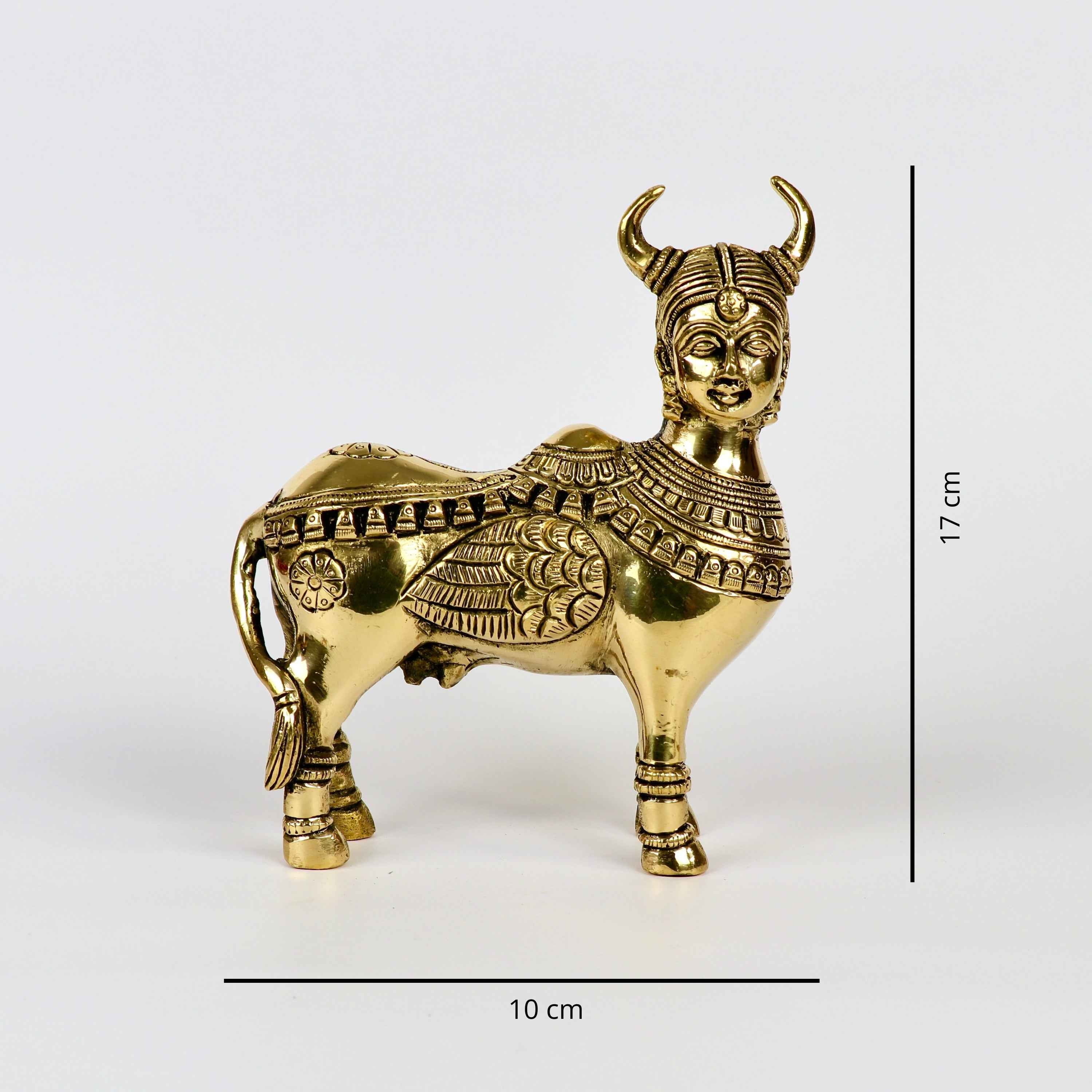 Brass Kamdhenu Cow