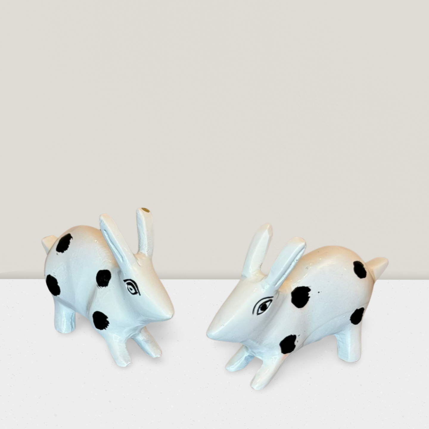Brass Rabbit pair