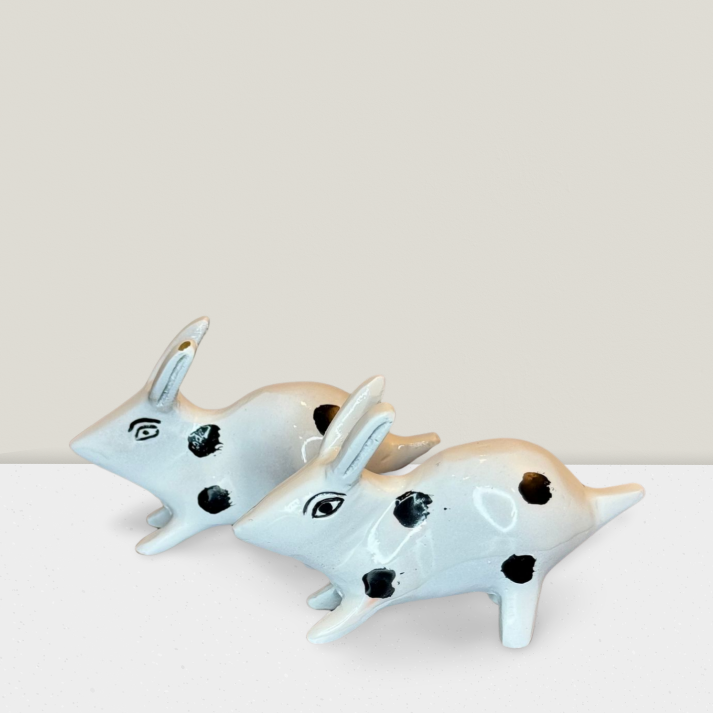 Brass Rabbit pair