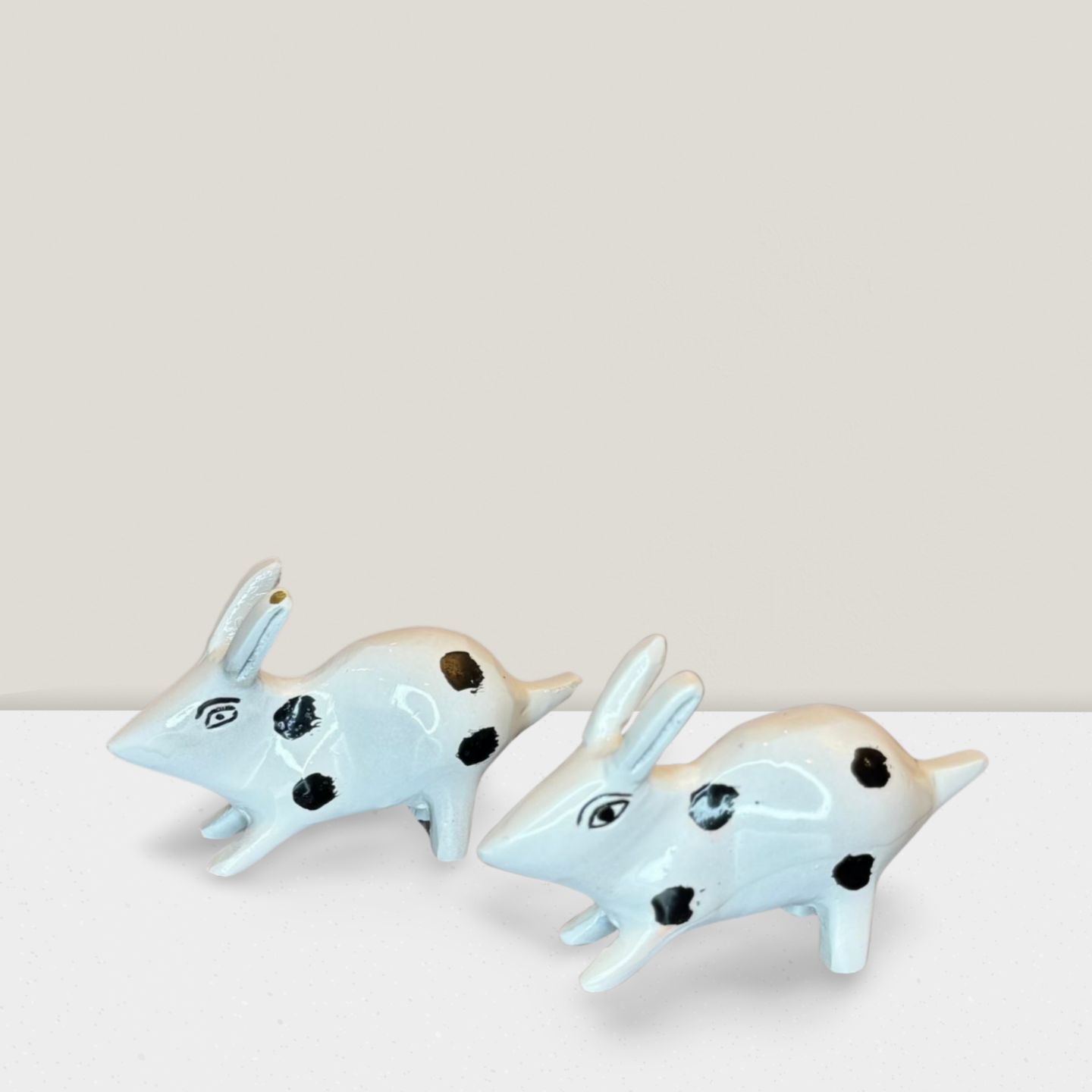 Brass Rabbit pair