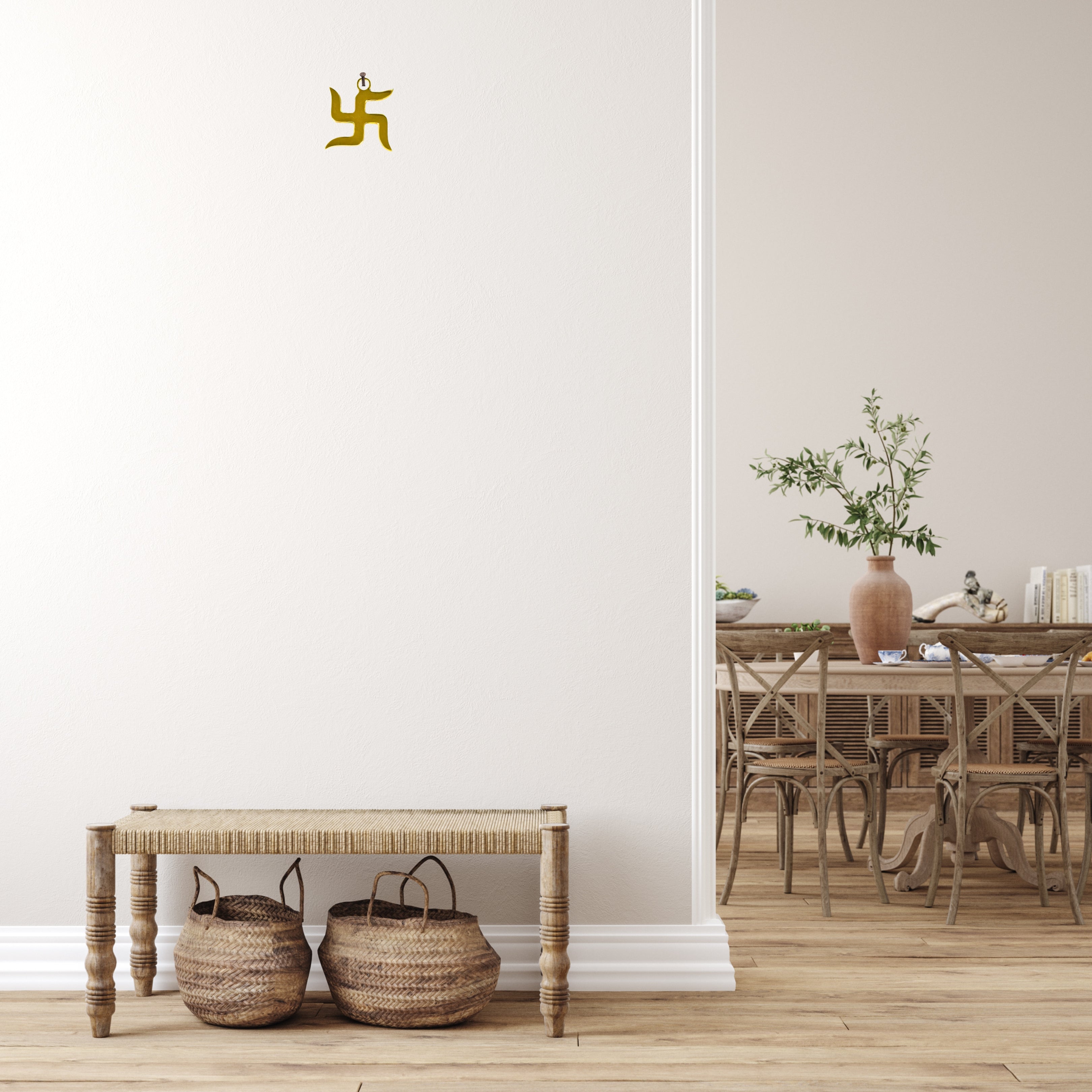 Brass Swastik