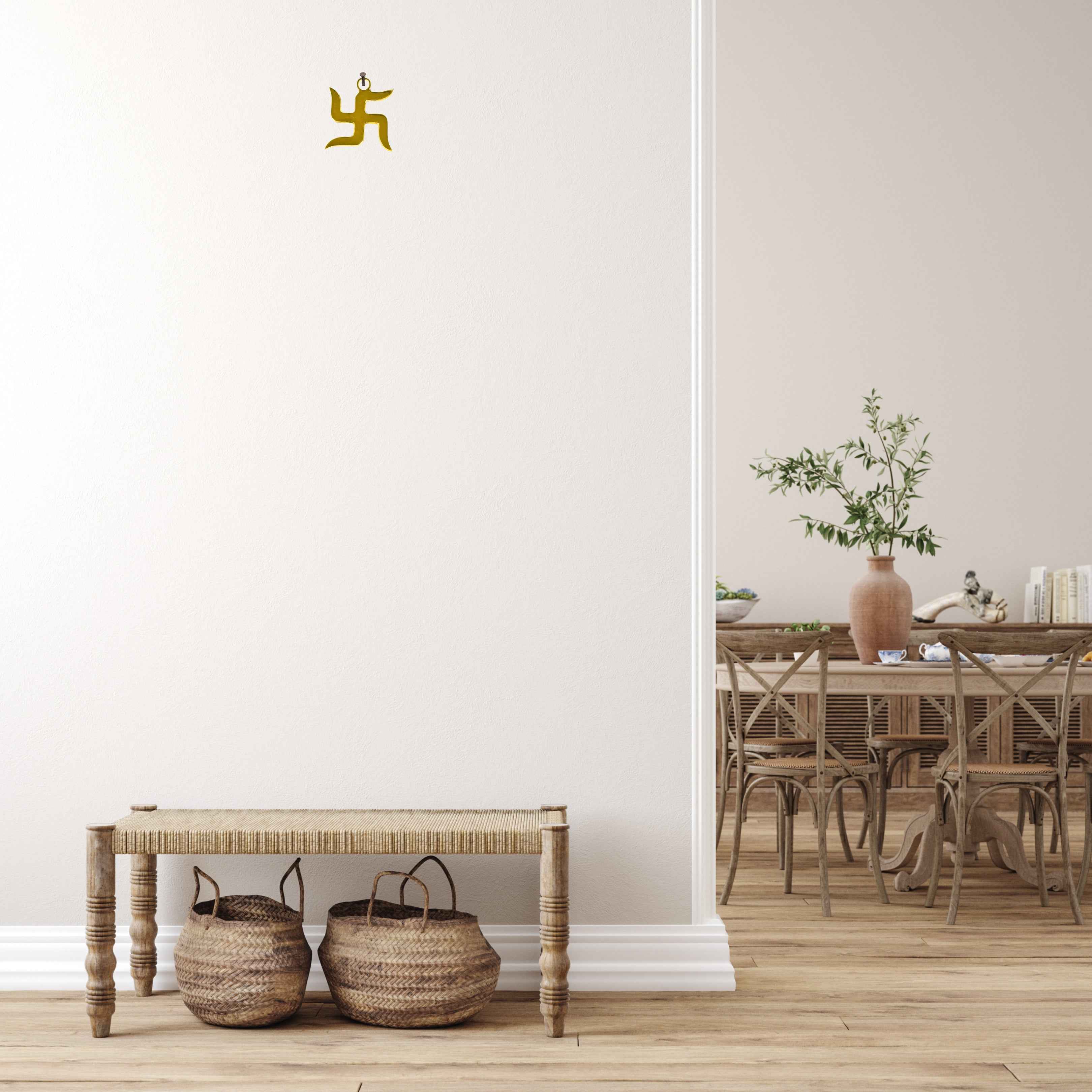 Brass Swastik