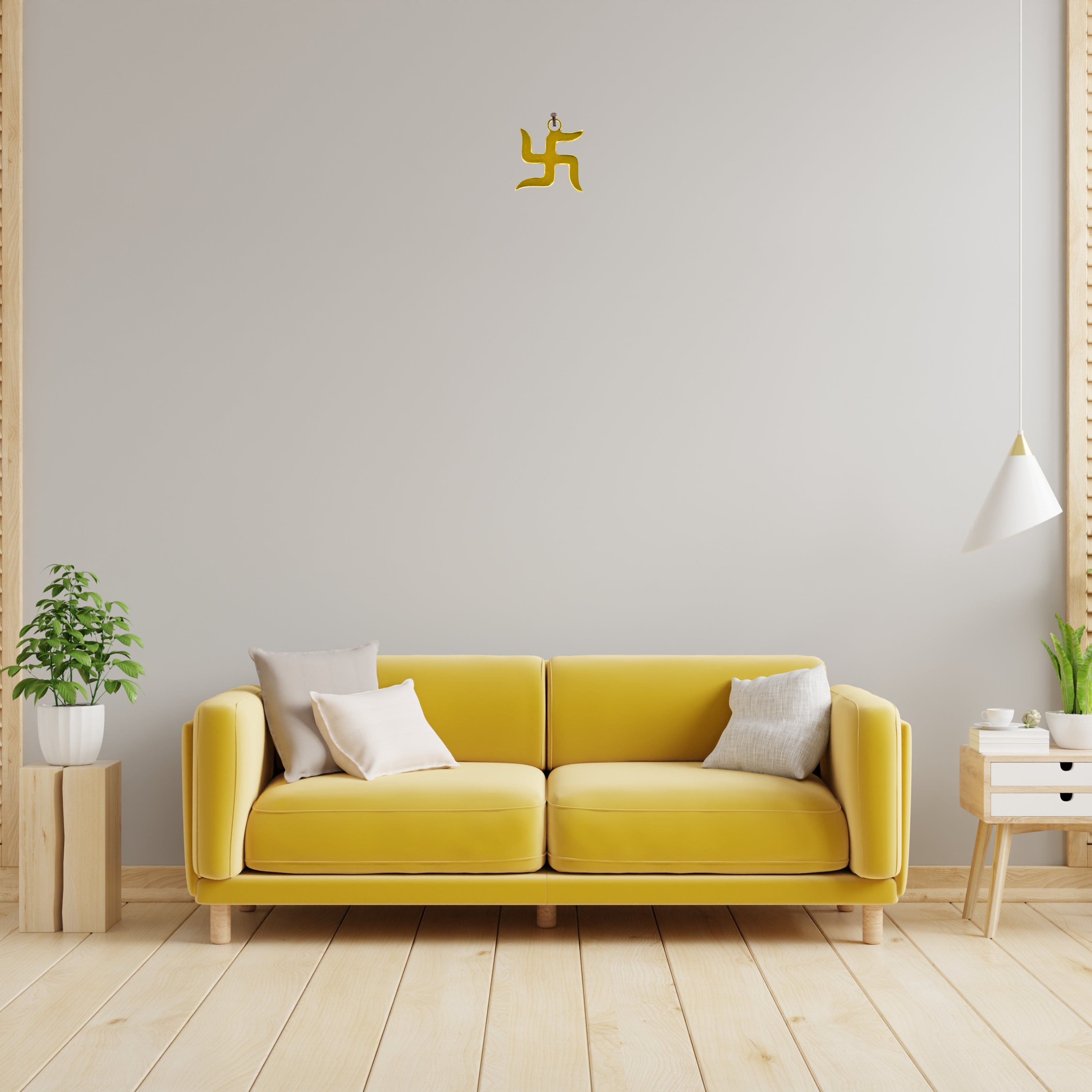 Brass Swastik