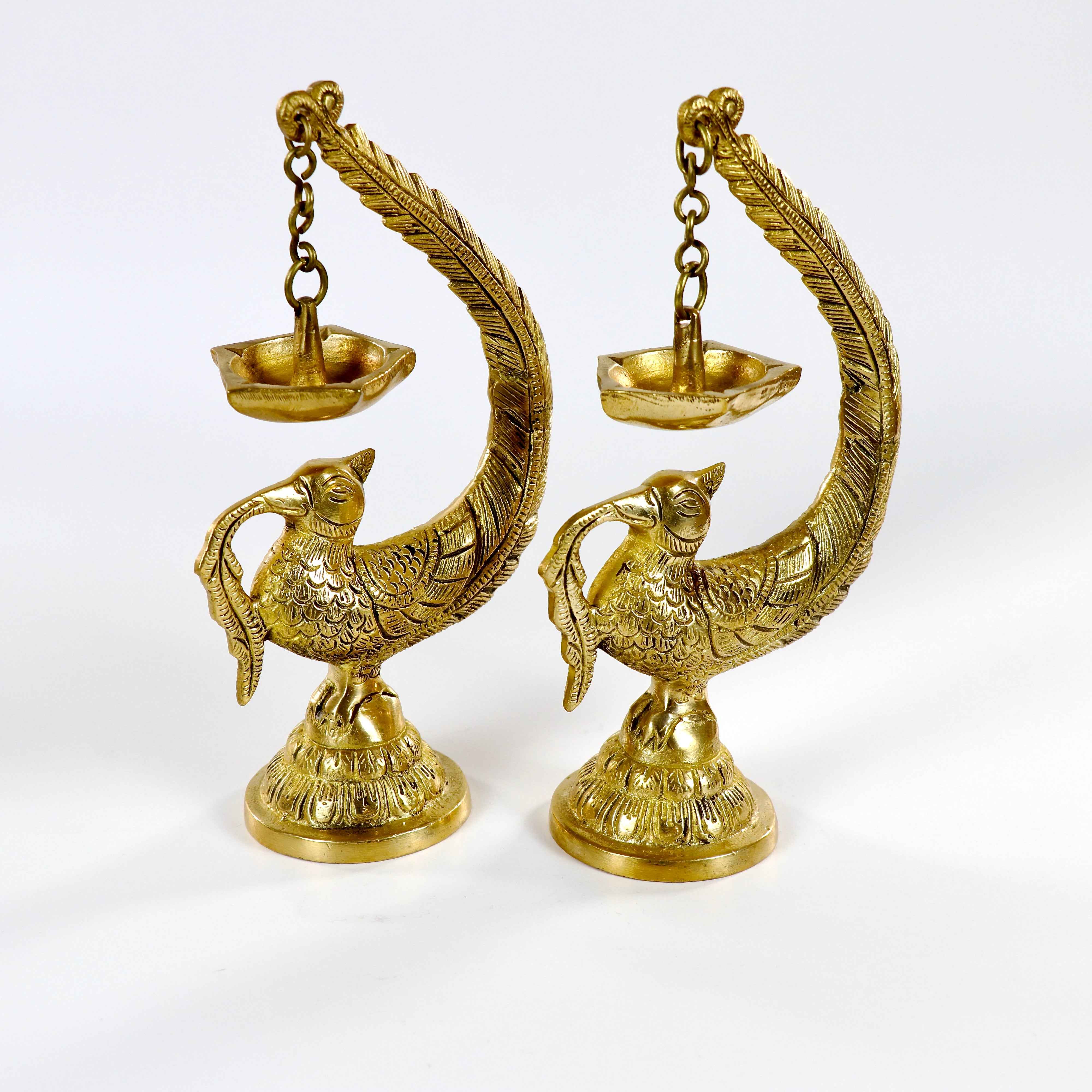 Brass Bulbul Diya
