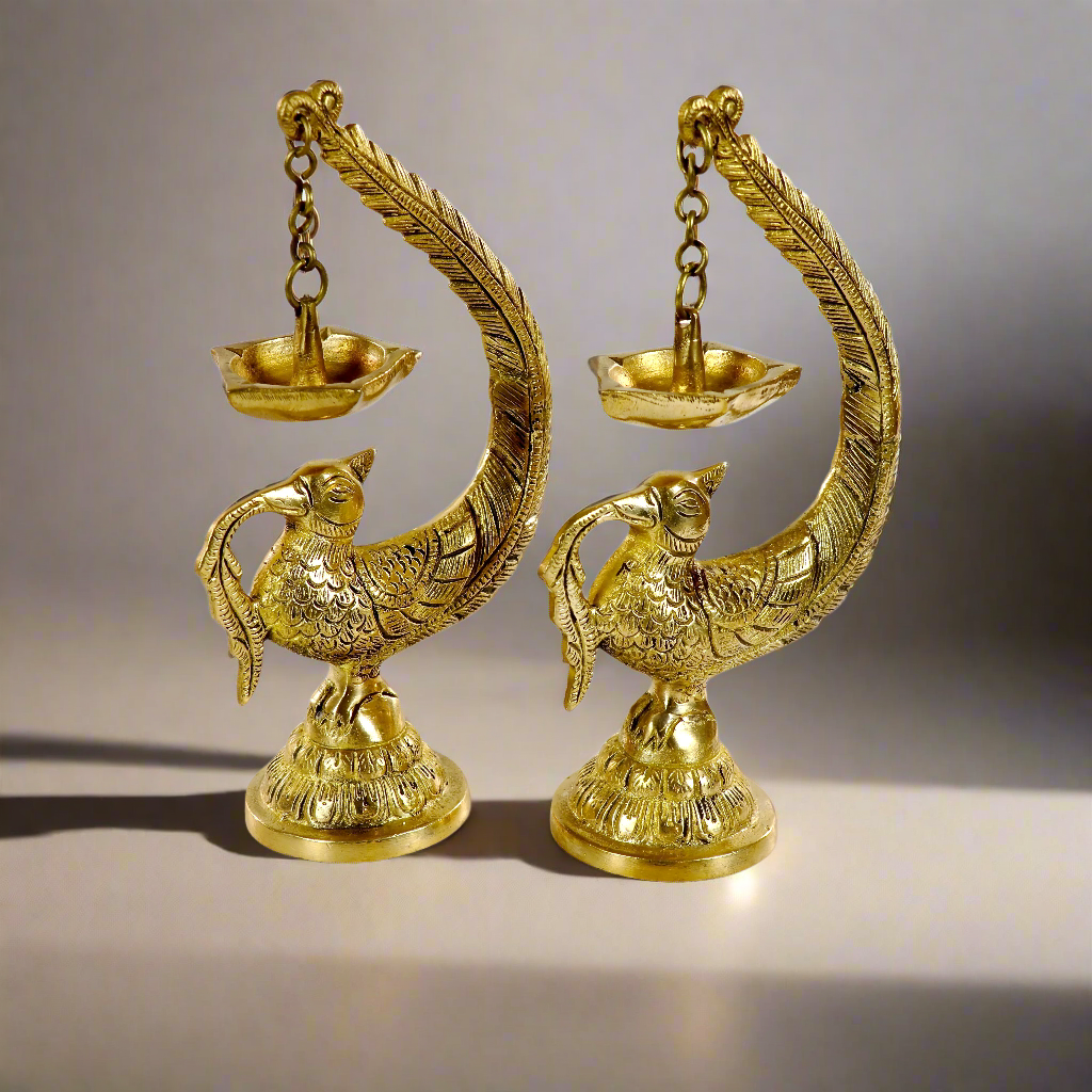 Brass Bulbul Diya