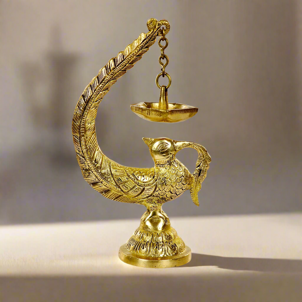 Brass Bulbul Diya