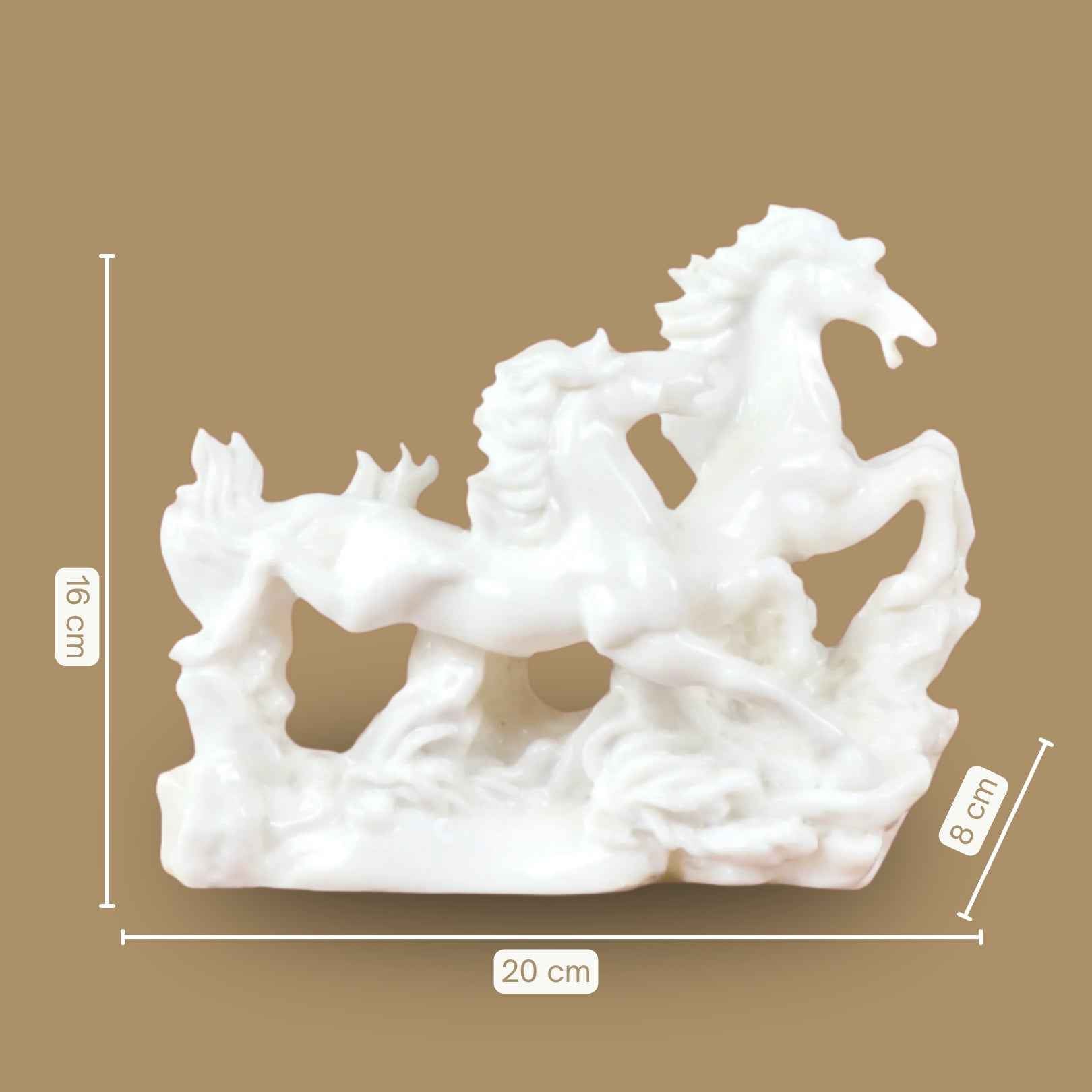 Vastu Two White Horses