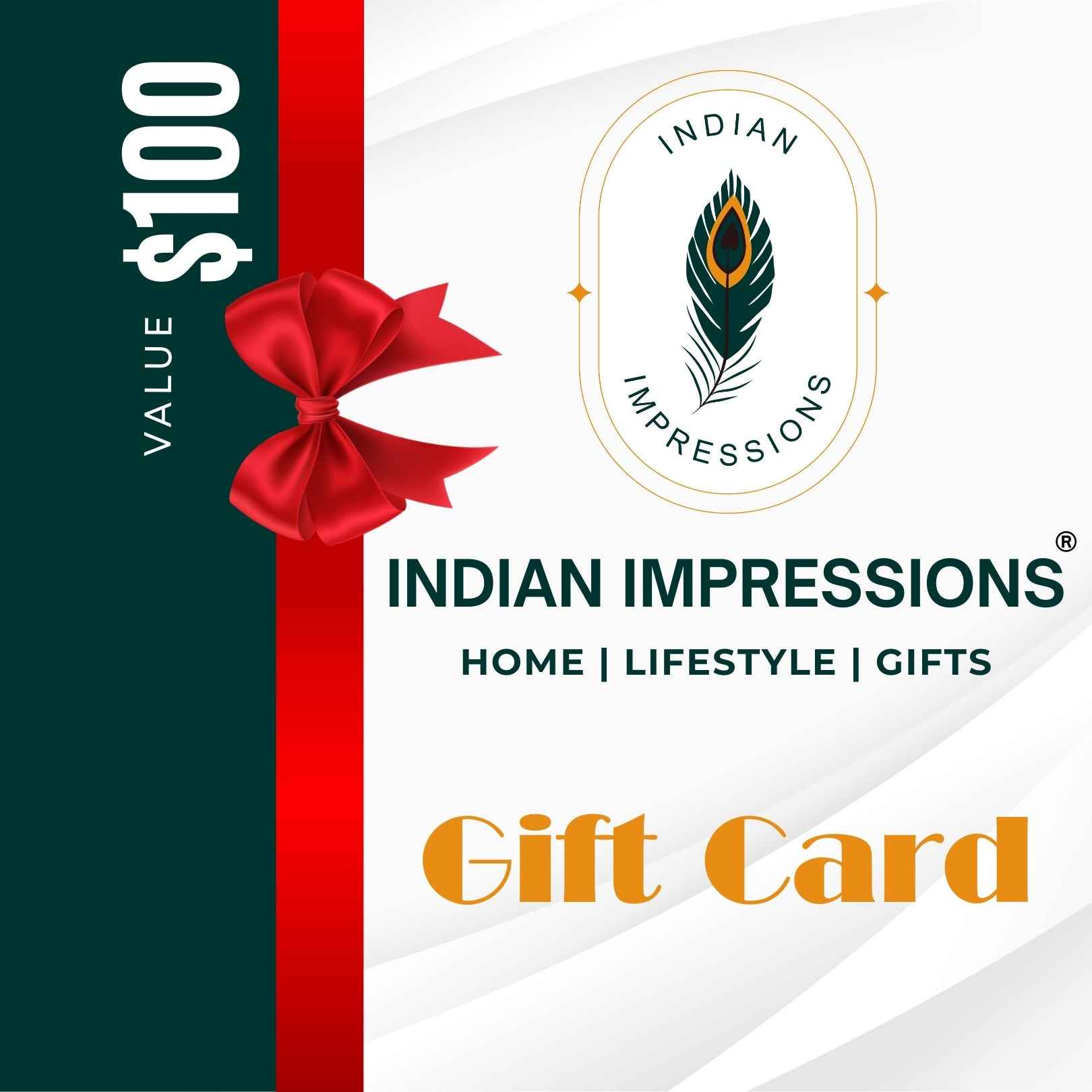 INDIAN IMPRESSIONS GIFT CARD