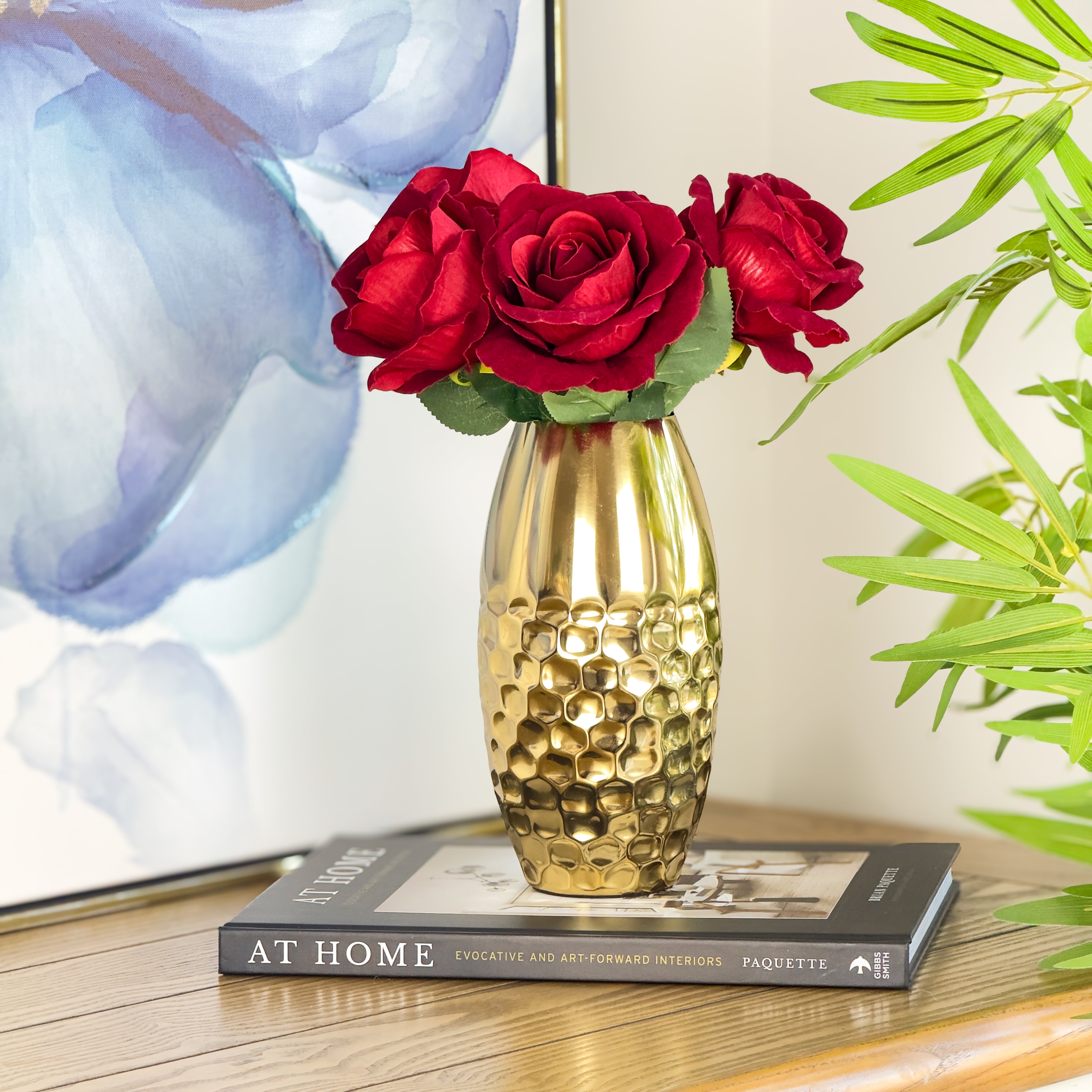 Metal Vase - Gold