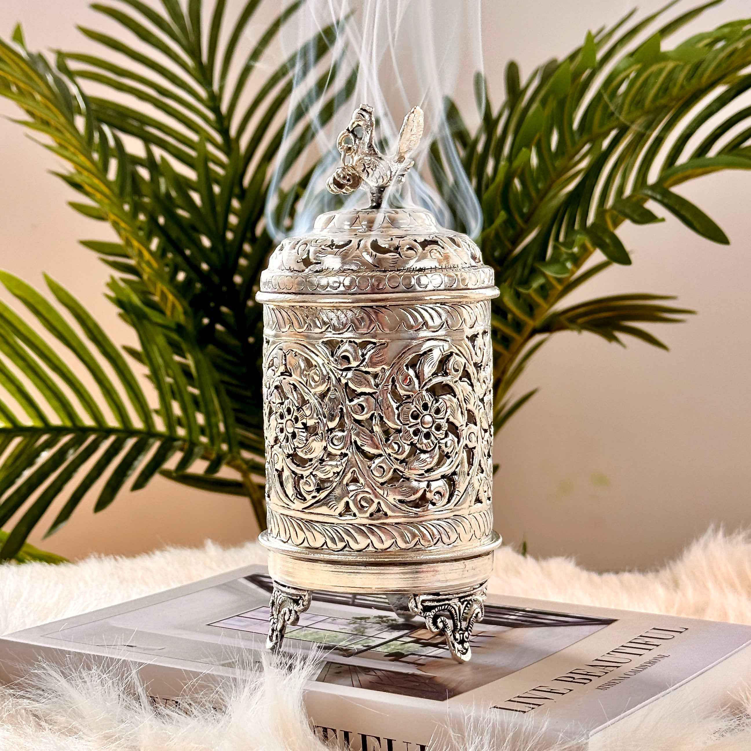 Mayur Jyoti Dhuna - German Silver