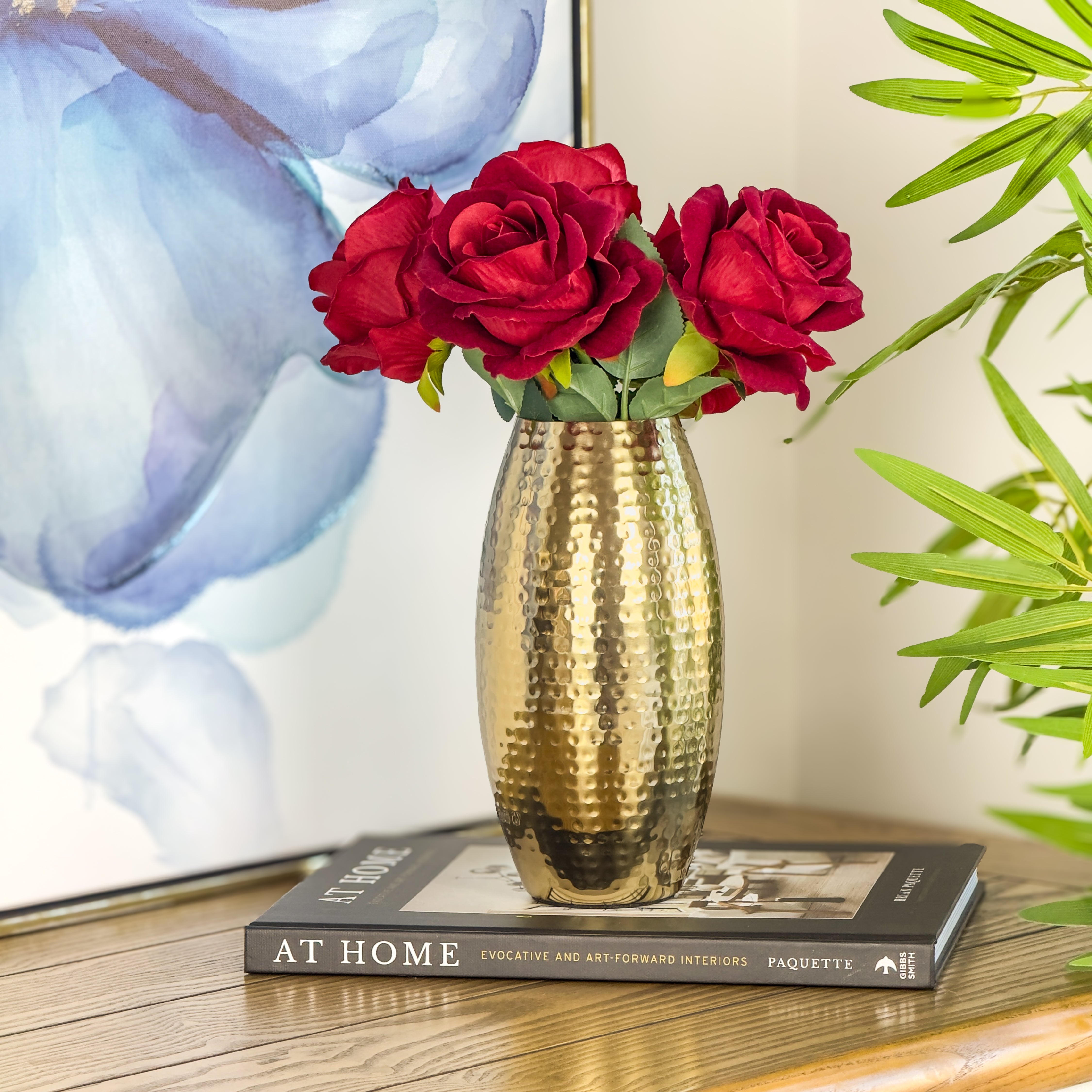 Metal Vase - Gold