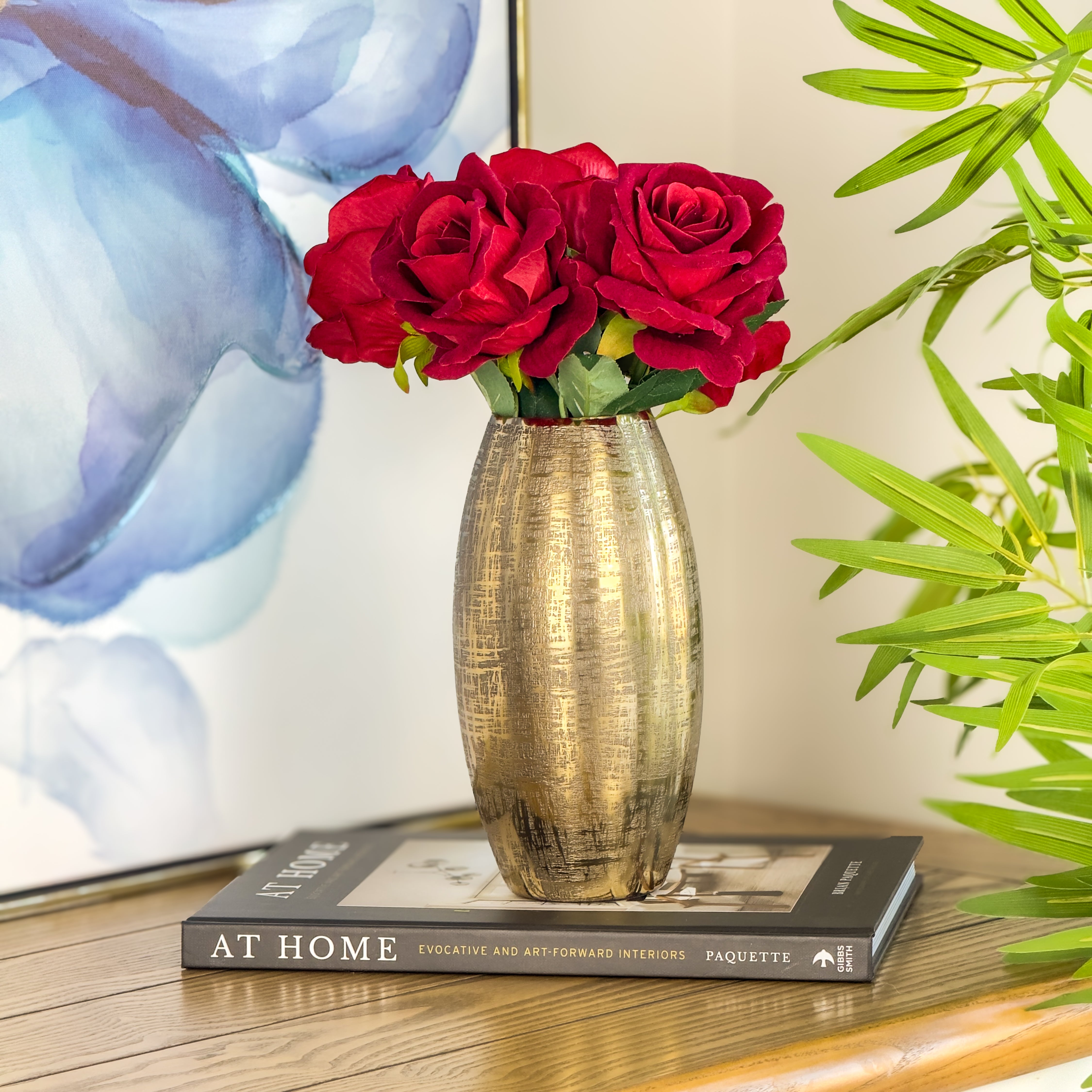 Metal Vase - Gold