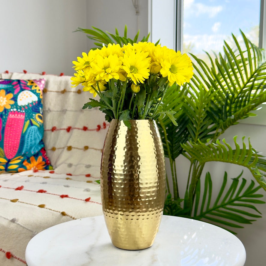 Metal Vase - Gold