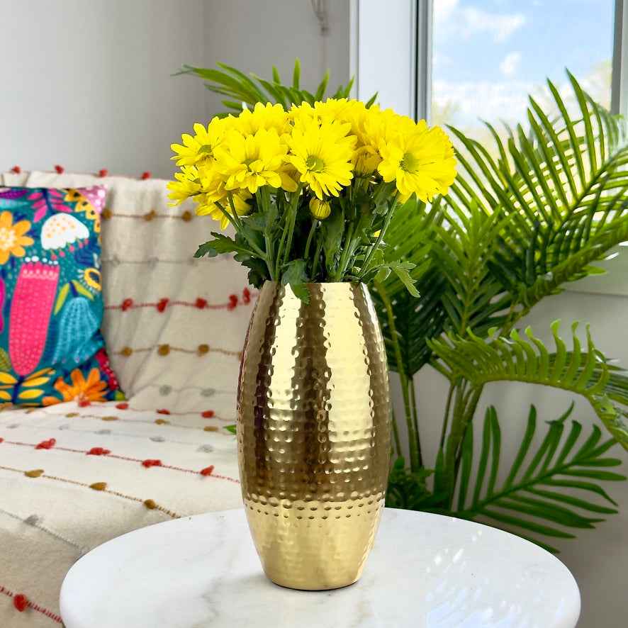 Metal Vase - Gold