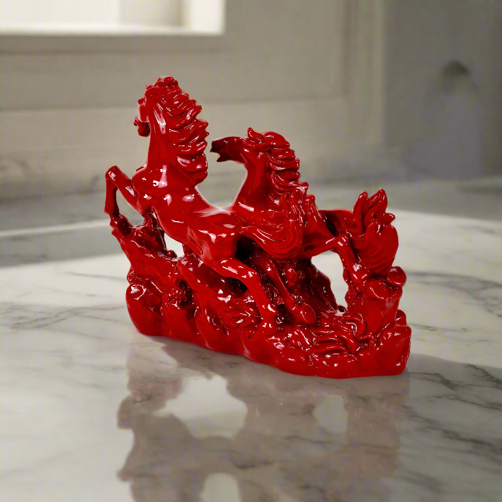 Vastu Two Red Horses