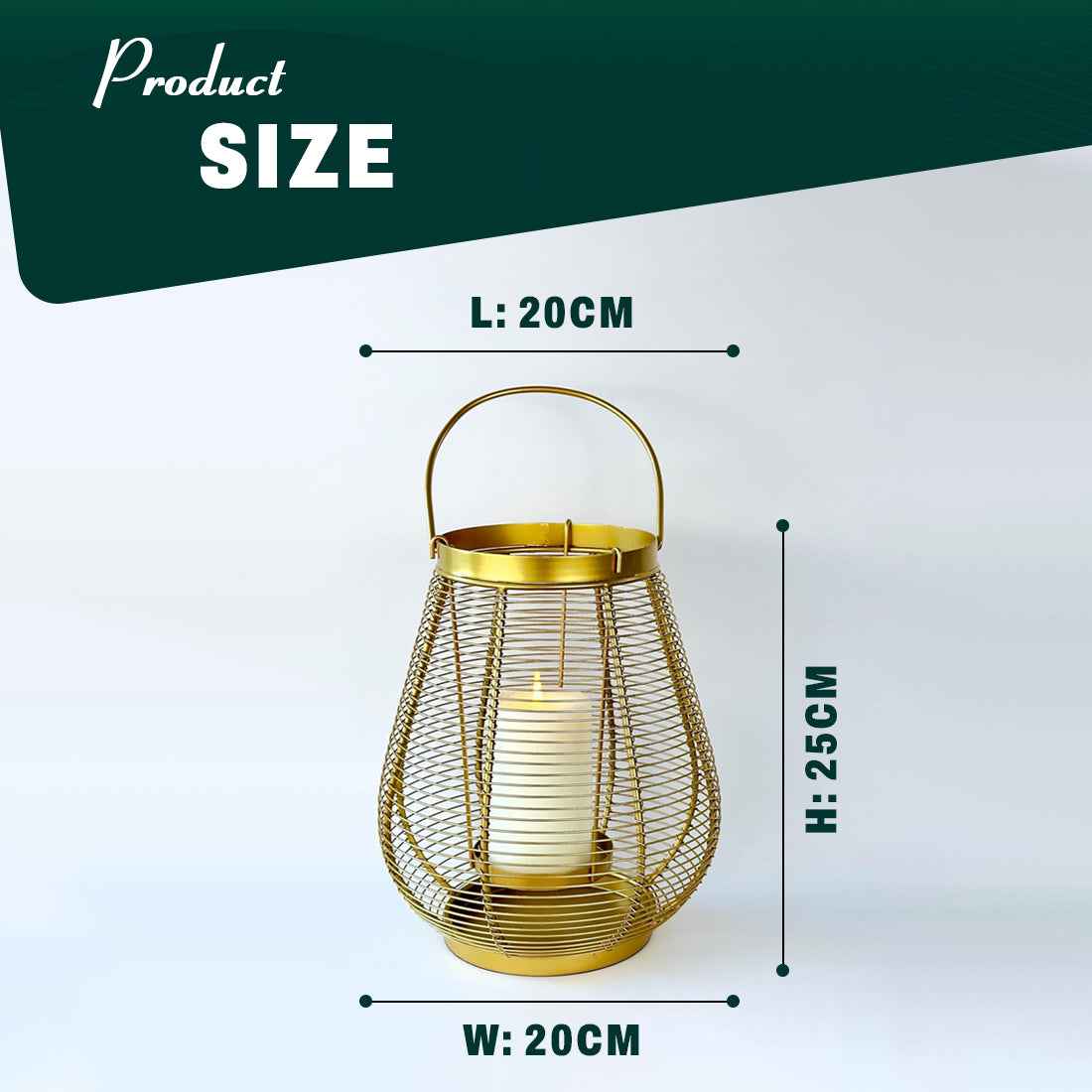 Metal Cage Lantern