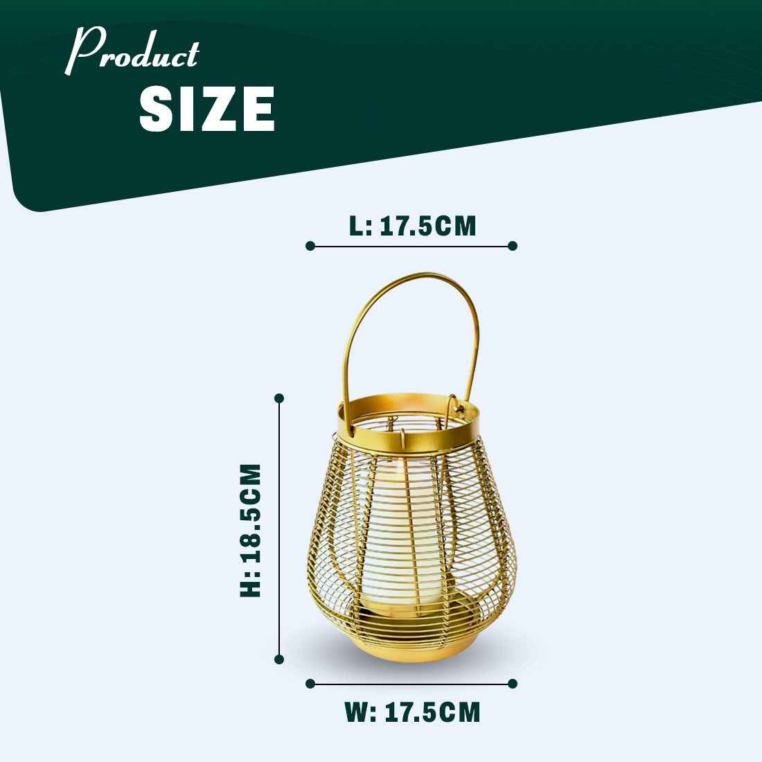 Metal Cage Lantern