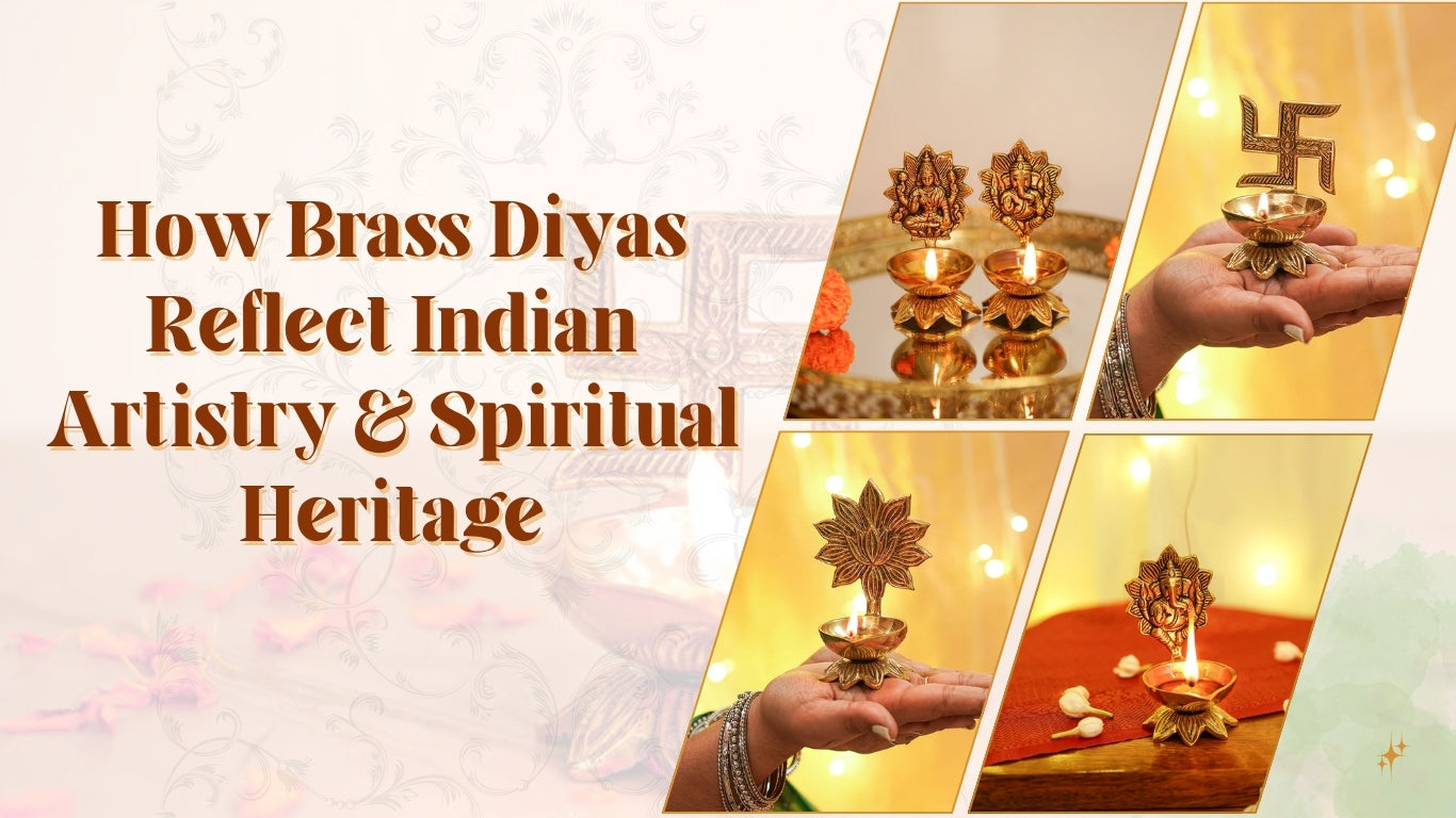 How Brass Diyas Reflect Indian Artistry and Spiritual Heritage
