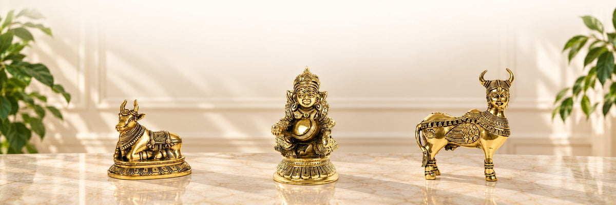 Handcrafted Brass Statues