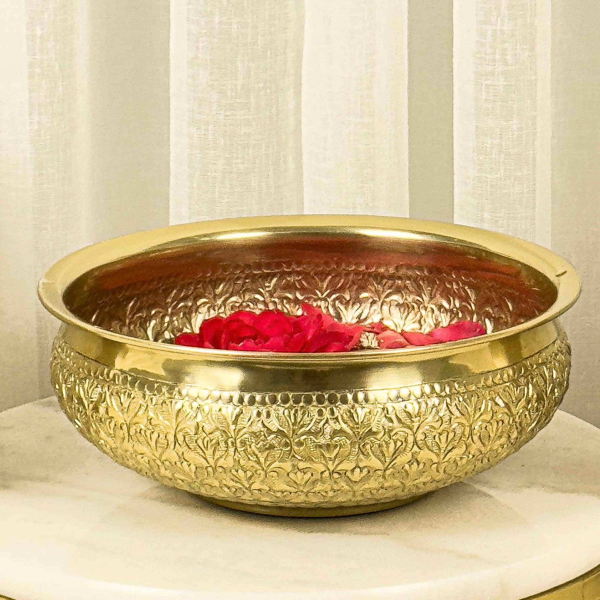 Modini Chitai Urli Gold – Brass Decorative Bowl
