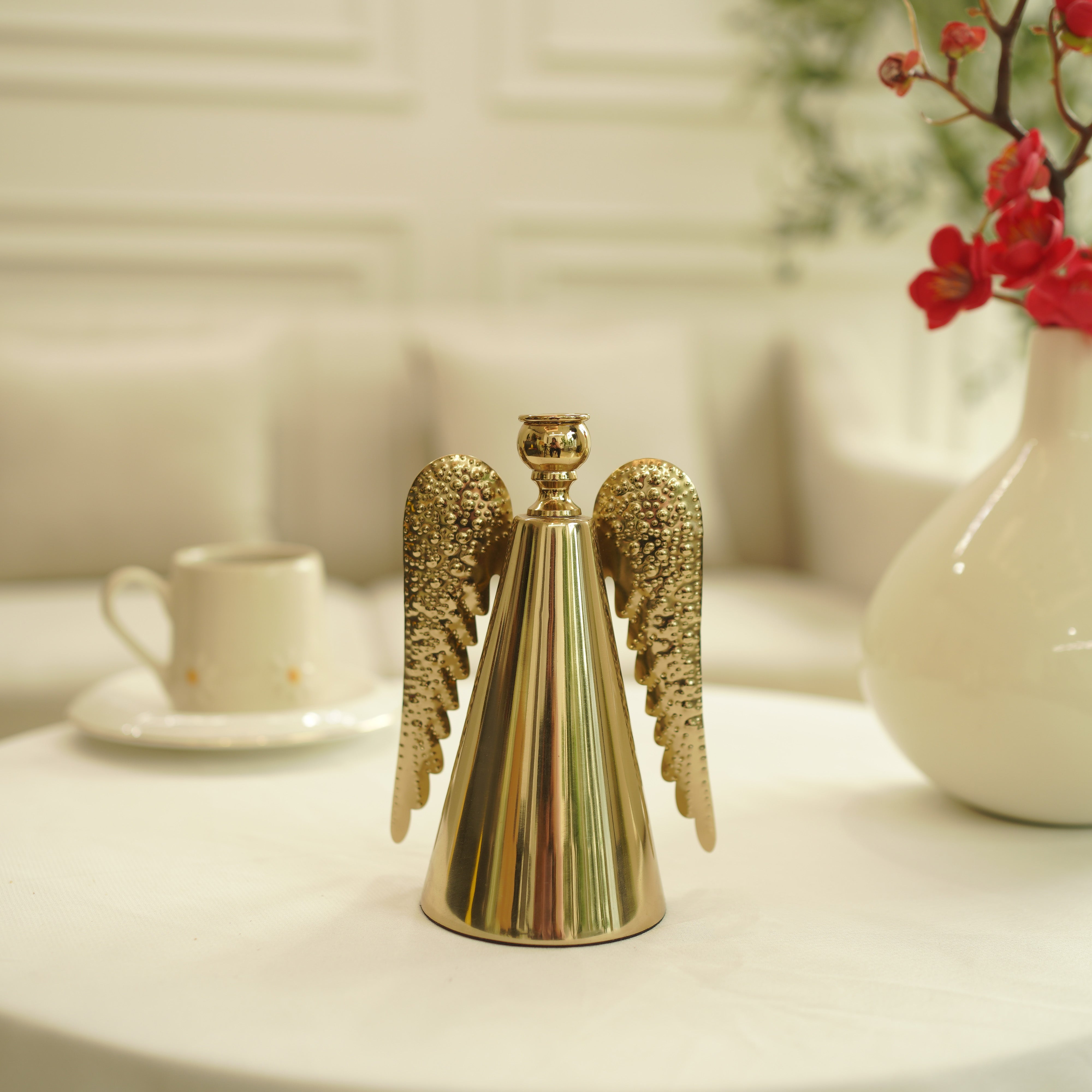 Metal Angel Table Decor
