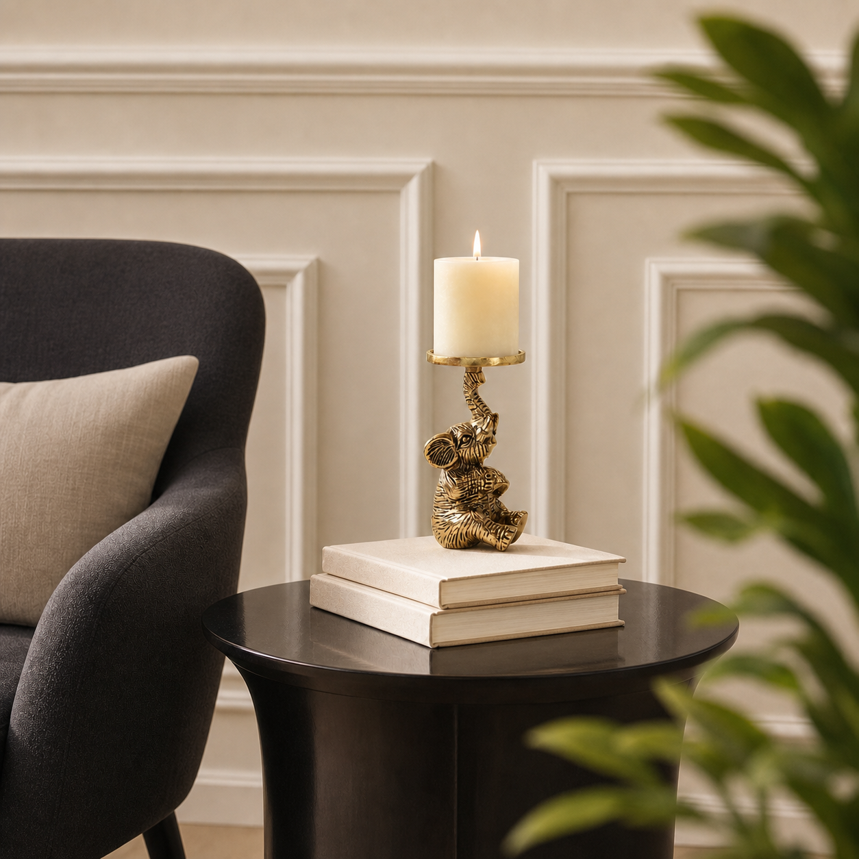 Adorable Baby Elephant Candle Holder