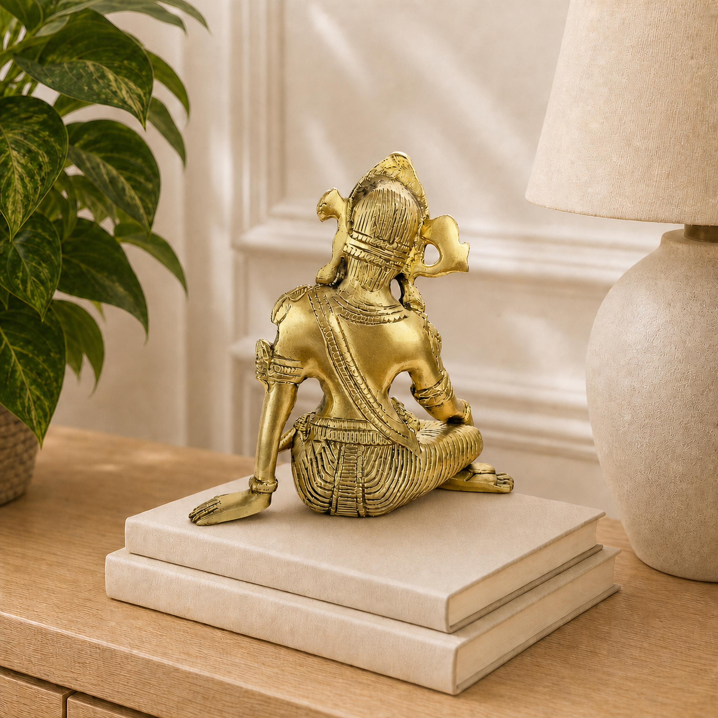 Brass Indra Dev Idol