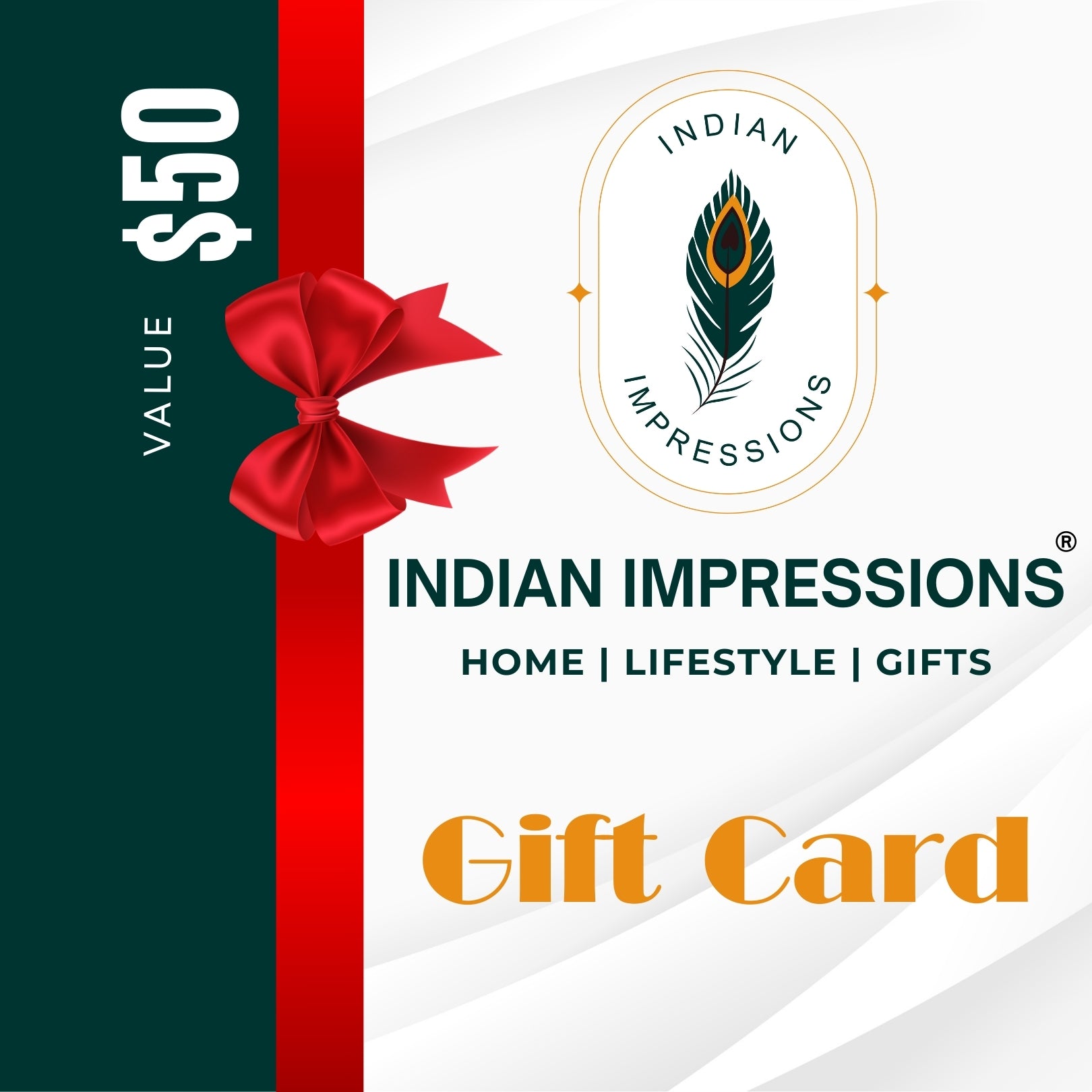 INDIAN IMPRESSIONS GIFT CARD